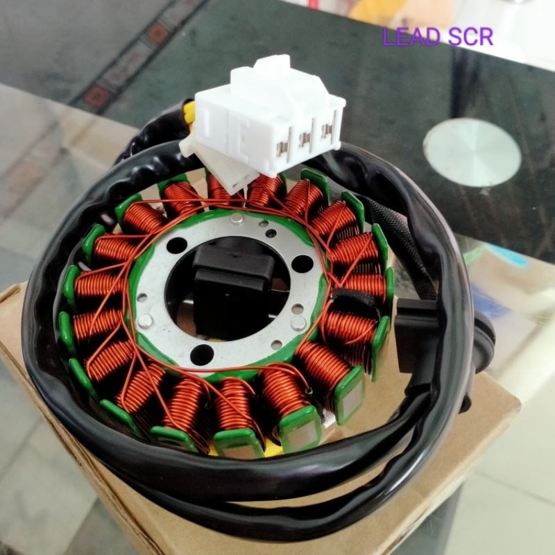 CUỘN LỬA /MÂM LỬA (CUỘN DÂY MÁY PHÁT ĐIỆN) SCR, LEAD 110 HÀNG LOẠI 1