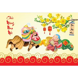 Thiệp xuân chúc tết