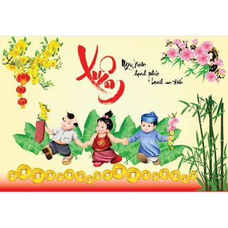 Thiệp xuân chúc tết