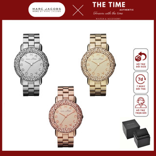 Đồng hồ nữ marc by marc jacobs marci silver mbm3190 & gold mbm3191 & rose gold mbm3192 case 36mm. 3atm