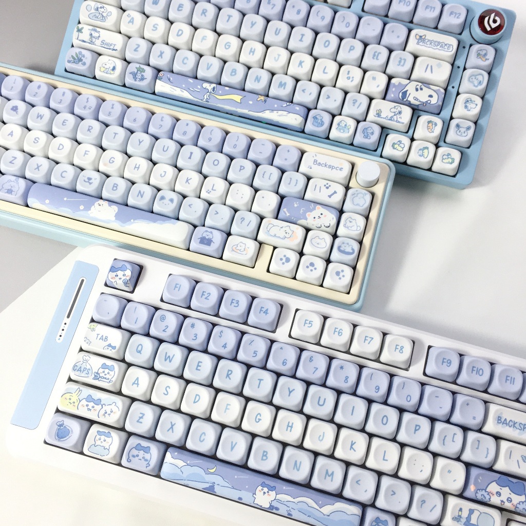 (Không phải bàn phím) Keycap MOA profile dễ thương, nhựa PBT Cat, Hamters, Puppy - In Dyesub | BigBuy360 - bigbuy360.vn
