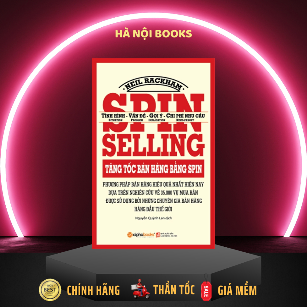 Sách - Tăng Tốc Bán Hàng Bằng Spin [AlphaBooks]