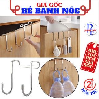 Móc Chữ S Đôi Treo Đồ Đa Năng 3 Kiểu Dáng INOX Không Gỉ. Móc Treo Thau, Móc Treo Quần Áo, Móc Treo Sau Cửa Hình Chữ S