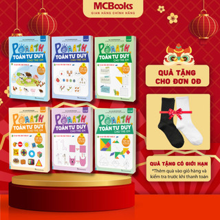 Sách - pomath toán tư duy cho trẻ em từ 4 – 6 tuổi