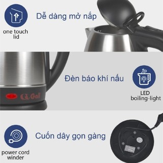 Bình đun siêu tốc GALI 1.8 lít GL-0018C