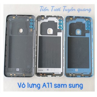 Vỏ lưng sam A11,kèm kính camera,khay sim