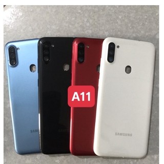 Vỏ lưng sam A11,kèm kính camera,khay sim