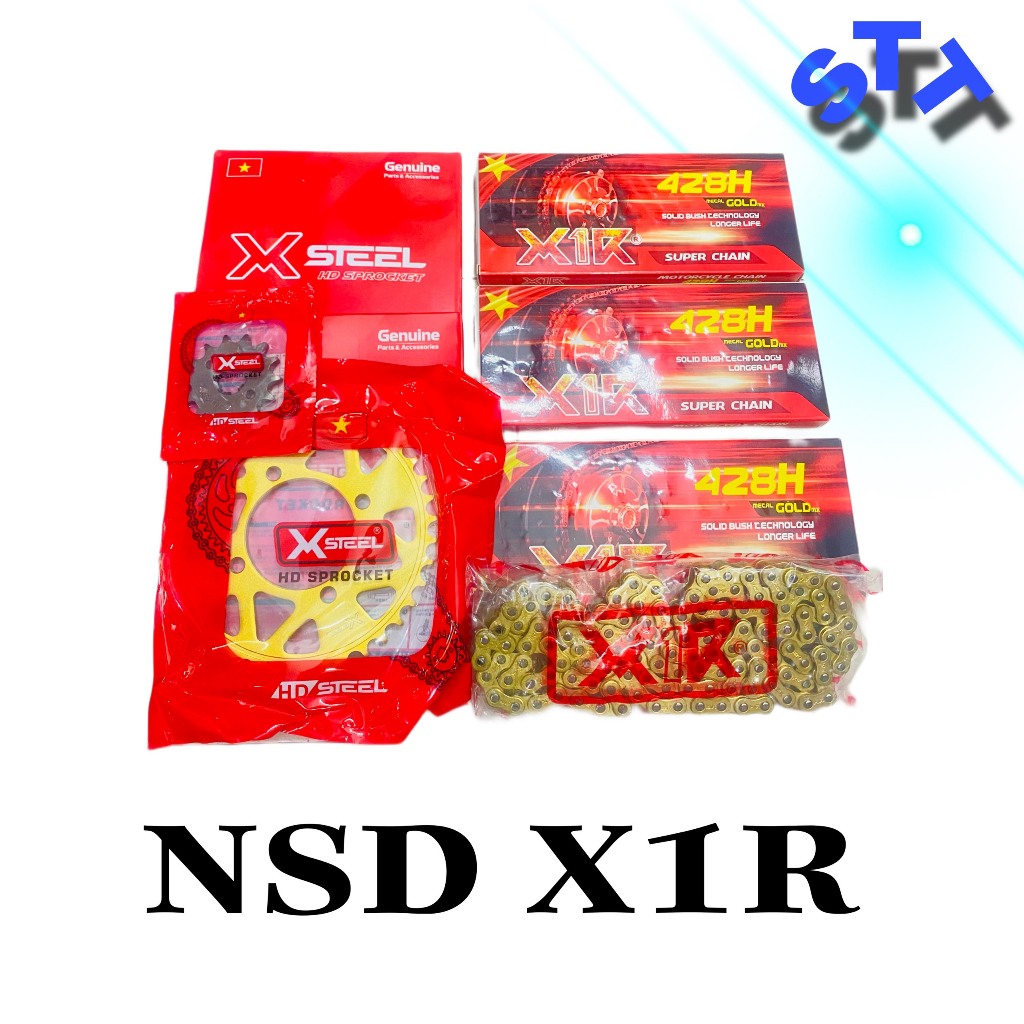 Nhông Sên Dĩa  X1R  EXCITER 135 / EXCITER 150 / WINNER / SATRIA