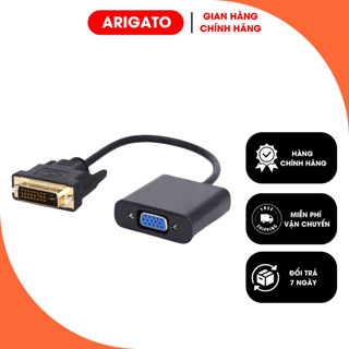 Cáp Chuyển Đổi DVI To VGA (24+1) Có IC - Dây DVI To DVI HDMI To DVI 1.5M Giá Rẻ ARIGATO