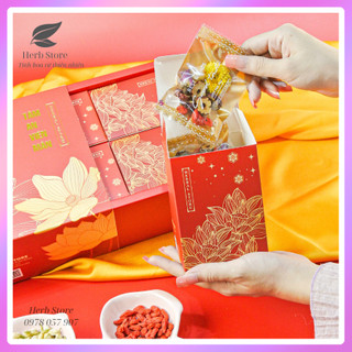 Hộp quà trà hoa thảo dược mix nhiều vị