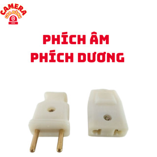 Phích âm, phích dương kết nối camera không cần đấu dây điện