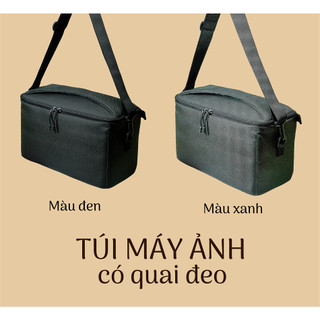 Túi chống sốc cho máy ảnh.