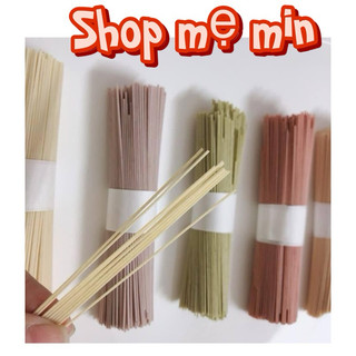 Mì hữu cơ cho bé sợi nhỏ MenNoSato Nhật Bản, Mì somen cho bé, Mì rau củ hữu cơ cho bé ăn dặm củ dền / khoai lang/ bí đỏ