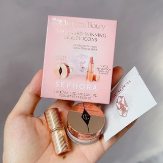 Set Son và kem Dưỡng Charlotte Tilbury Mini