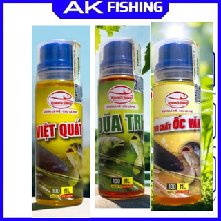 Hương liệu đũa tre tinh chất ốc vặn việt quất hùng vương 100ml câu cá chép, trắm, trôi mồi câu cá chép trắm câu đài