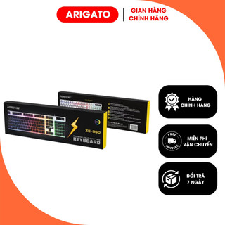 Bộ Bàn Phím Và Chuột Giả Cơ Dareu Zornwee Shipdapo Master D280 D620 D950 Có Đèn LED Cực Đẹp ARIGATO