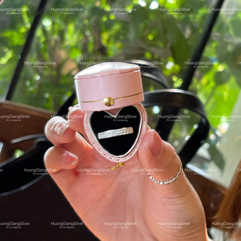 Nhẫn ngón út đá Bạc s925 - HuongGiangSilver