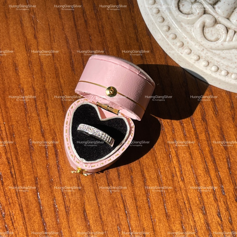 Nhẫn ngón út đá Bạc s925 - HuongGiangSilver