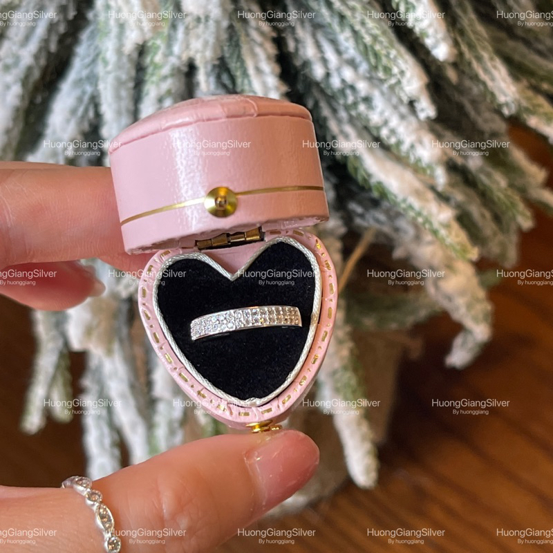 Nhẫn ngón út đá Bạc s925 - HuongGiangSilver