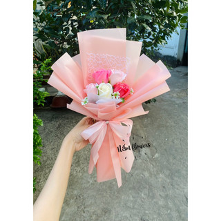Bó hoa sáp 5 bông xinh xắn