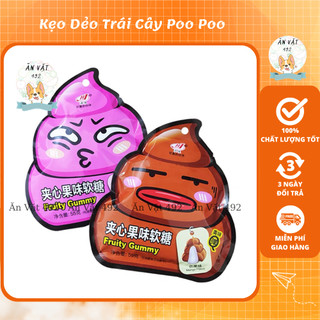 Kẹo dẻo trái cây poo poo hình shit vui nhộn - ăn vặt 492