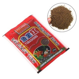 Cám cá vàng- thức ăn cá ba đuôi giá siêu rẻ- thức ăn cá chép