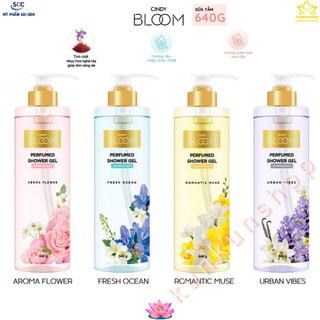 Sữa tắm nước hoa cindy bloom mẫu mới chai siêu bự 640g perfumed shower gel