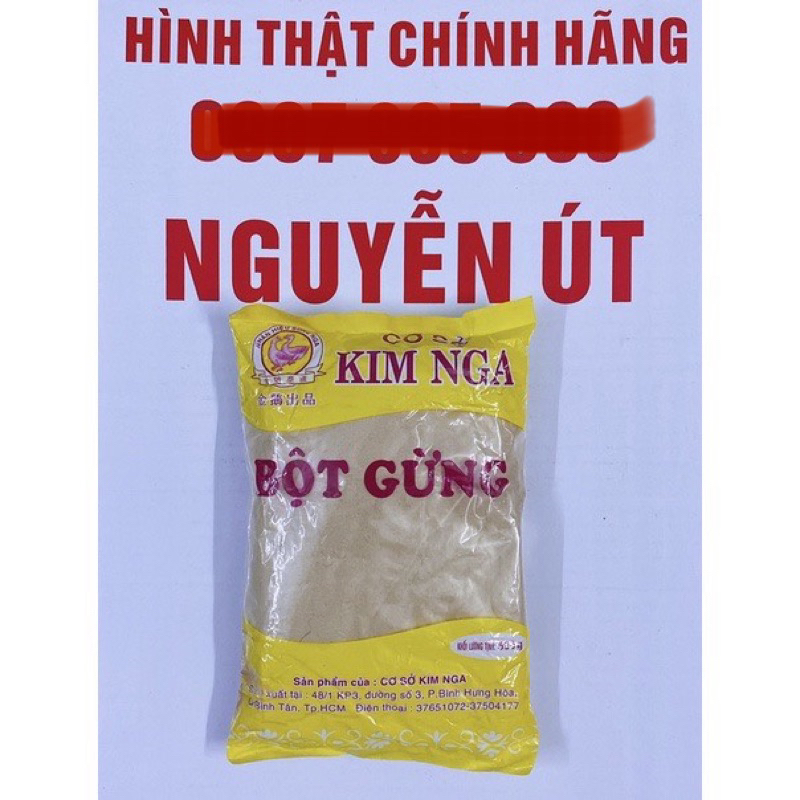 bột gừng kim nga 500g