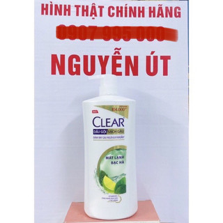Dầu gội clear bạc hà 880ml
