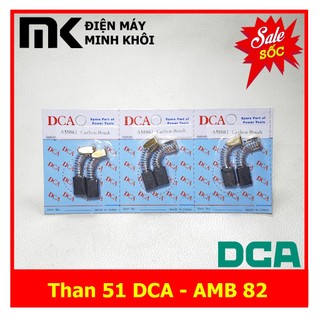 1 đôi chổi than 51 - amb82 cho máy khoan, máy mài, máy cắt sắt...