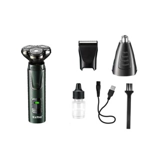 Máy Cạo Râu Đa Năng KEMEI KM-2808 Cạo Râu, Cắt Tóc, Tỉa Lông Mũi, Chống Nước IPX7 Cao Cấp, Pin bền