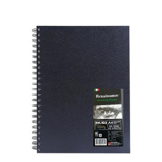 Tập 60 Trang Sketch Lò Xo Renaissance A4 RH103 Giấy 90gsm
