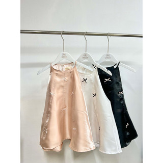 SƠMI STICKER CỔ NHỌN VIỀN OVERSIZE