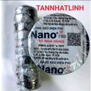 Băng keo điện màu đen 20Yard