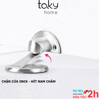 Chặn Cửa Thông Minh Gắn Sàn, Chặn Cửa Nam Châm, Sử Dụng Miếng Dán 3M Đảm Bảo Chắc Chắn, Không Khoan Đục. Takyhome 1400