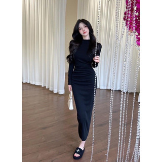 Đầm len dúm eo ckđ