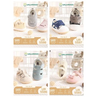 [UALAROGO] Giày tập đi cho bé trai, bé gái đế cao su mềm, chống trượt [Lưu ý: Đọc kỹ hướng dẫn chọn size]