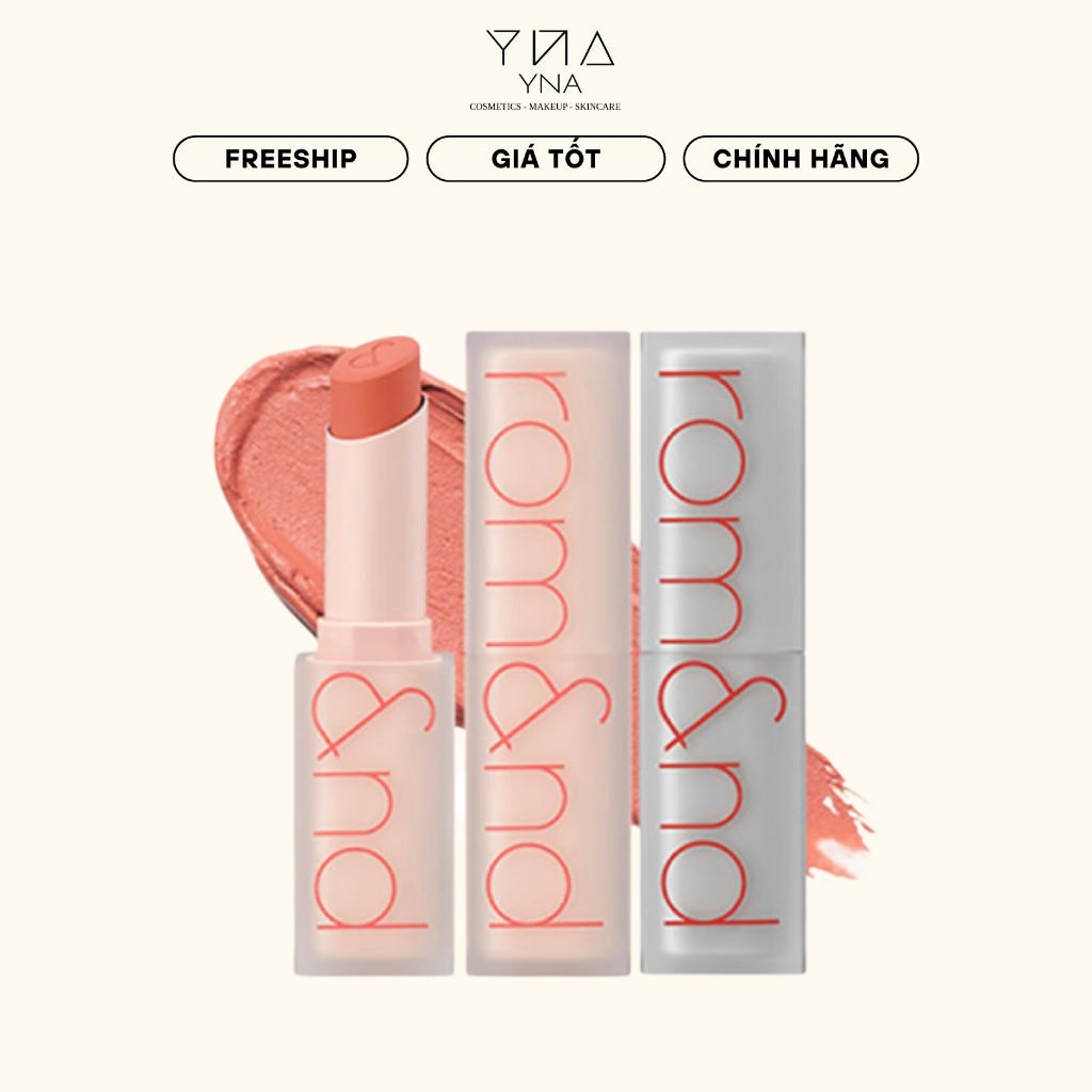 Son thỏi Romand Zero Matte Lipstick