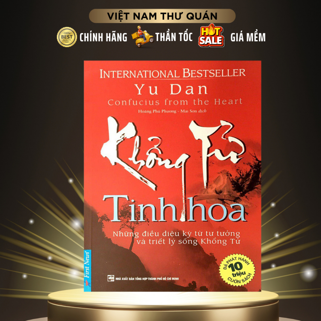 Sách - Khổng Tử Tinh Hoa - First News