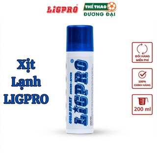 Chai xịt lạnh giảm đau ligpro 200ml, bình xịt thể thao khi gặp chấn thương thể thao đương đại