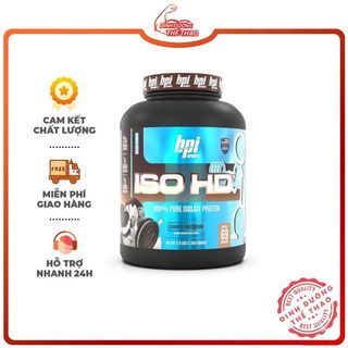 Sữa bổ sung protein giúp tăng cơ bpi iso hd 2.3kg 69 lần dùng