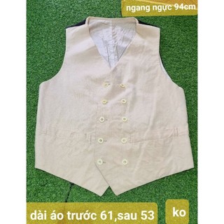 set 3 áo gile đẹp