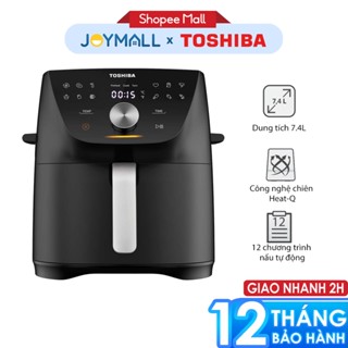 Nồi chiên không dầu Toshiba AF-74CS1SRVN(H) 7.4L, Hàng chính hãng, Công nghệ chiên mềm Heat-Q, 1850W - JoyMall