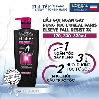 Dầu gội ngăn gãy rụng tóc L'Oreal Paris Elseve Fall Resist 3X Shampoo 170ml - 330ml - 620ml