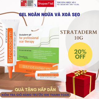 Kem xoá sẹo thâm, lấp đầy sẹo rỗ, sẹo lõm, sẹo lồi strataderm 10g thuỵ sĩ