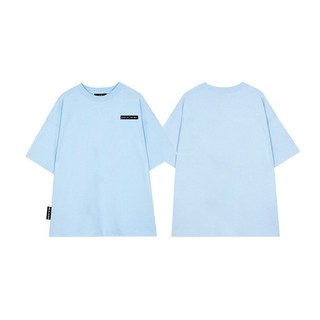 ÁO THUN UNISEX FORM ÂU RAGE OF THE SEA (ROTS STUDIO) "BASIC LOGO SS1 MÀU XANH DƯƠNG"