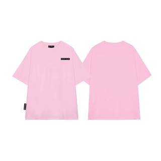 ÁO THUN UNISEX FORM ÂU RAGE OF THE SEA (ROTS STUDIO) "BASIC LOGO SS1 MÀU HỒNG"