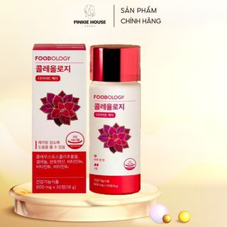  Viên uống hỗ trợ giảm cân giữ dáng Foodology Coleology Cut Diet Care 600mg x 60 viên  36g  