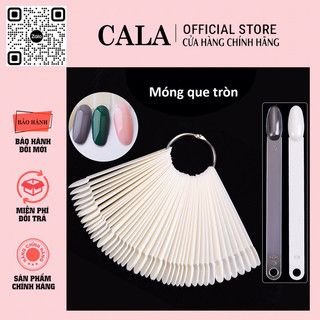 Móng que tròn tập sơn, tập vẽ, dũa form- phụ kiện học nail
