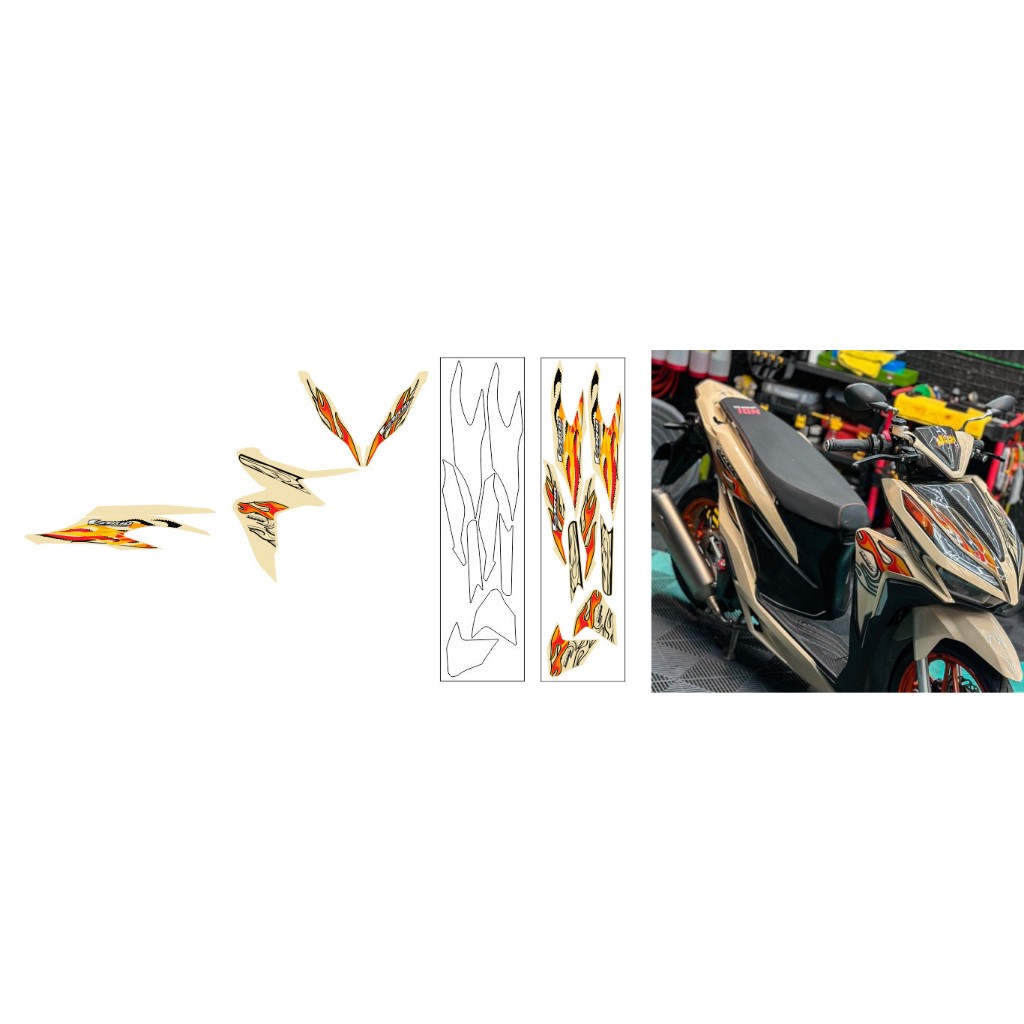 TEM VARIO BẢN LỬA KEM SỮA ĐỘC LẠ